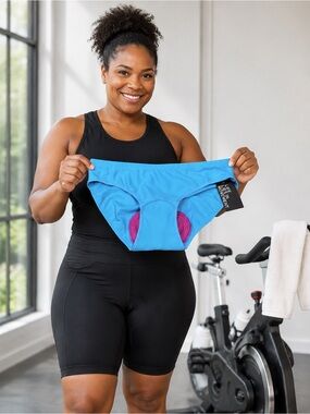 Bikewa Women’s XXL 4D Padded Cycling Briefs Chamois Underwear NWT